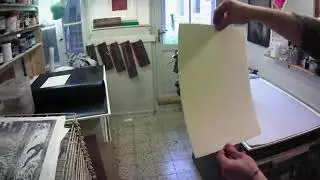 Calcografia - Stampa di una matrice