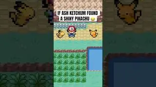 If Ash Ketchum found a shiny Pikachu 😂 #pokemon #shorts