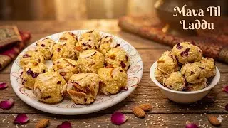 Til mava laddu recipe video bilkul naye tarike se banaen |sesame seeds mava laddu recipe