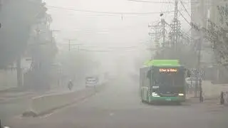 Heavy winter smog hits Pakistan city