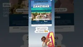 Super sorpresa da parte della mia azienda con un ordine si vince un viaggio🤩🏝️🏖️#YVESROCHER#zanzibar