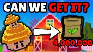 Can We Get The BOUNCING SHROOM With 4 MILLION SEEDS In Garden Tower Defense?