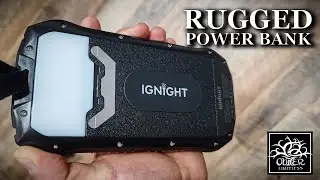Ignight Solar Power Bank: Rugged & Multi-Function