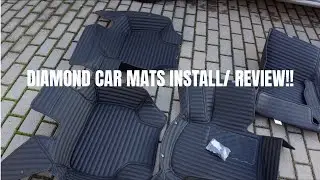DIAMOND CAR MATS INSTALL and REVIEW