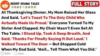 At Thanksgiving Dinner, My Mom Raised Her Glass And Said, ‘Let’s Toast To... - Best Reddit Stories