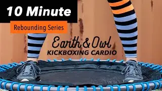 10 Minute Cardio Kickboxing Rebounder Workout Challenge Your Balance and Coordination