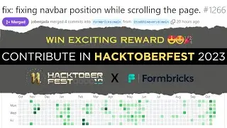 PR got merged in Formbricks | Hactoberfest 2023 | Formbricks | Open-source contribution | Github