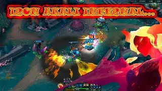 IRON MID INFERNAL AKALI | #iron  | #akali #perfectgaming