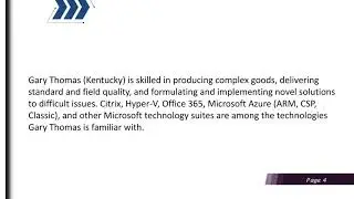 Gary Thomas (Kentucky) - A Growth-Oriented Individual