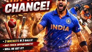 Ha-tric chance dry pitch 