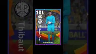 Thibaut Courtois max level training #efootball2026 #efootball #shorts