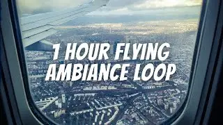 Brown Noise Like Being on an Airplane | Constant Cabin Hum for Sleep & Focus