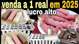 COMO FAZER PICOLÉ CASEIRO DE LIQUIDIFICADOR FATURE ALTO AGORA EM 2025