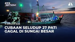 27 pendatang asing diseludup guna bot nelayan ditahan, tekong terjun laut
