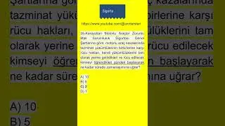 35. Sigorta, Yasal Sorumluluklar ve Lojistik Coğrafyası