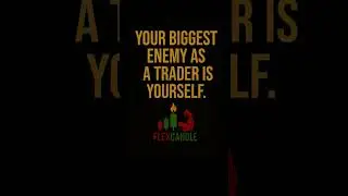 Your Biggest Enemy in Trading is YOU 💭💥 | #TradingDiscipline #FlexCandle #CryptoWisdom