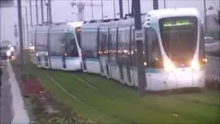 Arrivée du Tramway T2  a Bezons