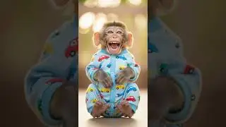 cute monkey laughing at funny jungle moments #monkeys #wildlife #funnyanimals