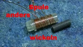 Selbstbau UKW Superhet Radio Ratiodetektor Spule andere Wickeltechnik - eflose #1094