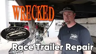 Haulmark Gooseneck Enclosed Trailer Repair- Retro Rides of Bend