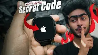 Secret Code to ADD Apple LOGO in Any Smartwatch..😍 | A New Secret Code Of Apple Logo | 100% Working