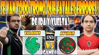 FALCONS VS AVULUS BO2[GAME 1]ATF, MALR1NE VS KNIGHT, FLY - FISSURE UNIVERSE:EPISODE 6-DOTA 2 -ESB
