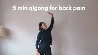 Daily 5-Min Qigong for Back Relief | Chinese Aunty Style ✨