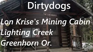 4K/LADIES RIDE/DRONE CRASH/LON KRISE'S MINING CABIN/LIGHTING CREEK/GREENHORN OREGON NOV 27TH 2025