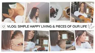 VLOG intentional living + cozy days + wellness + work +  parenting + my thoughts on conscious living