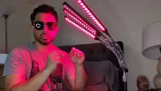 Honest review of red light therapy lamp - 180 led 3in1