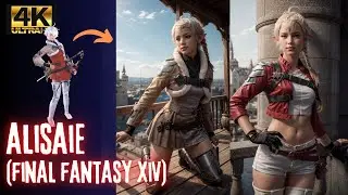 Alisaie (Final Fantasy XIV) cosplay