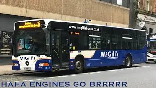 Bus Engines Starting Up 4
