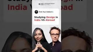 Design in India vs Abroad, Prof Paul Hekkert, NIFT  #nationalinstituteofdesign #designeducation