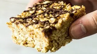 No Bake Almond Butter Breakfast Bars