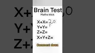 If you are a genius solve this! Math game challenge #shorts