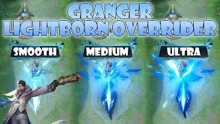 Granger Lightborn Overrider Skin in Different Graphics Settings MLBB