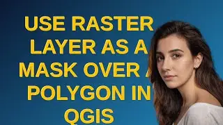 Gis: Use Raster Layer as a Mask over a polygon in QGIS