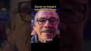 Robert Duran on Inoue's hand wrap issue. #shorts  #naoyainoue #stephenfulton #boxing #handwrap