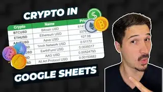 Track Real-Time & Historical Crypto Prices in Google Sheets