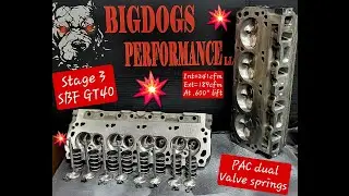 Stage 3 ported Big Valve Gt40 iron heads results.