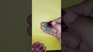 Handmade  earrings #shortvideo #viral #handmade #earrings #9ah art