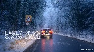 Early Morning Snow Drive | Ipswich to A12 (Woodbridge) | 5 Jan 2026