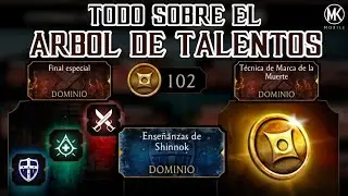 &Aacute;RBOL DE TALENTOS!! TODO LO QUE TIENES QUE SABER | Mortal Kombat Mobile