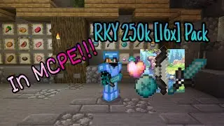 RKY 250k [16x] pack in MCPE!!! || Showcase + Download || Fps friendly!!