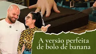O CL&Aacute;SSICO BOLINHO DE BANANA COM CANELA: O bolo mais fofinho e molhadinho da vida!