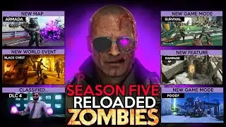 Treyarch REVEALS DLC 4 Zombies Map Release & New Intel! Season 5 Reloaded Zombies DLC Gameplay Leak!