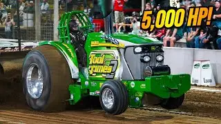 Earth-Shaking Pro Stock Tractor Pulling!