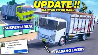 Suspensi Nya Real Cuy😱 GAME TRUK OLENG SIMULATOR BR TRUCK ID UPDATE TERBARU BISA PASANG LIVERY ‼️