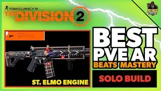 SOLO ST. ELMO'S STRIKER META Build Made MASTERY EASY in Division 2!