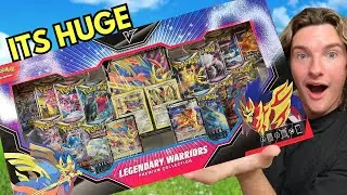 Opening the Pokemon Legendary Warriors Premium Collection Box!